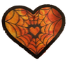 Spider Web Heart